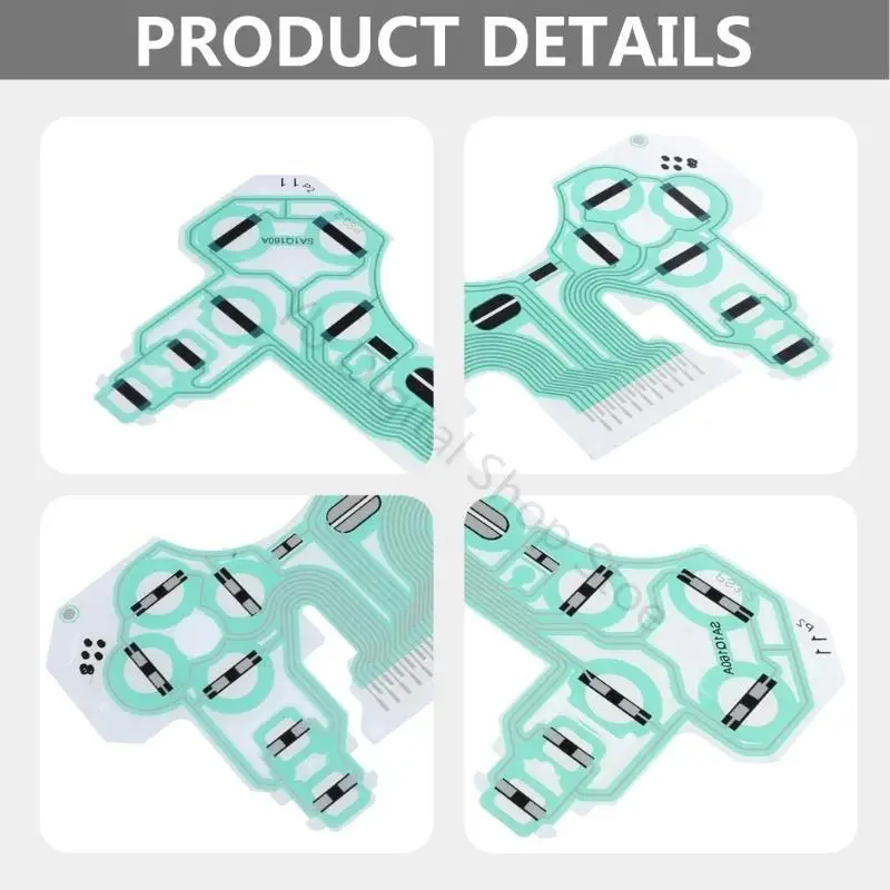 96BA Schaltung Film Taste Band Leitfähige Tastatur SA1Q160A Ersatz für Vibration Controller Zubehör – Detail 3