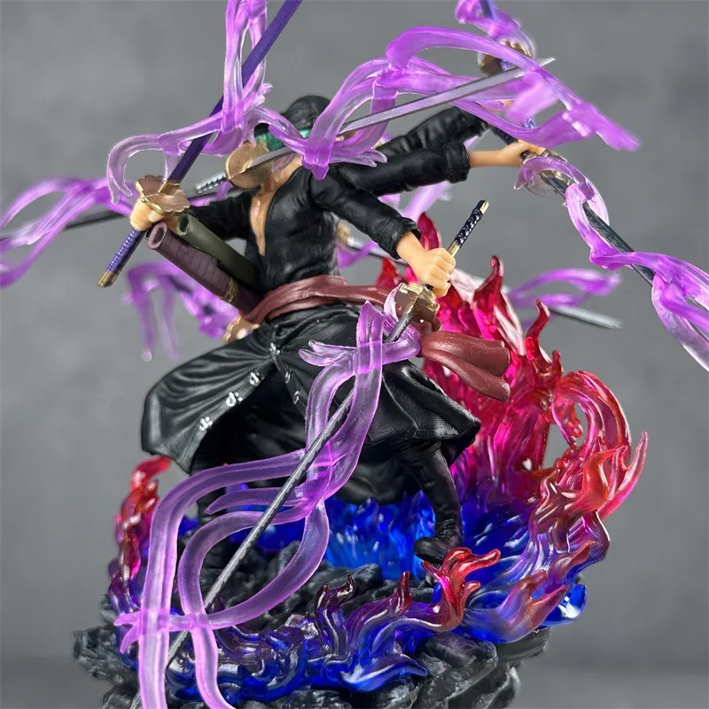 One Piece series Ghost Island Asura Three Headed, Six Armed, Nine Knives Ryusokyo Land Handmade Exquisite Model Sculpture Gift