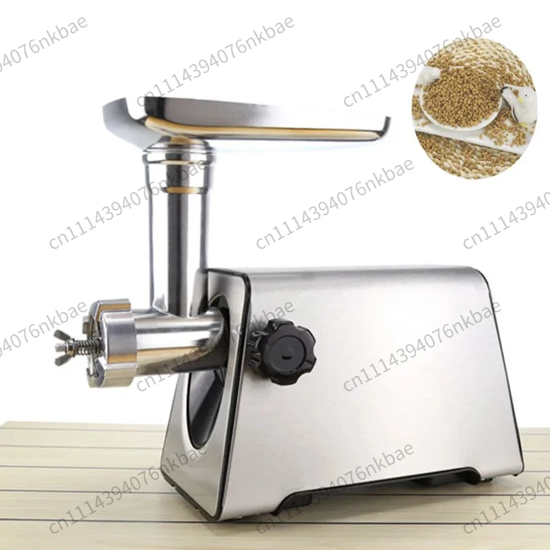 Electric Pet Feed Pellet Making Machine Small Animal Dog Fish Bird Parrot Food Granulator