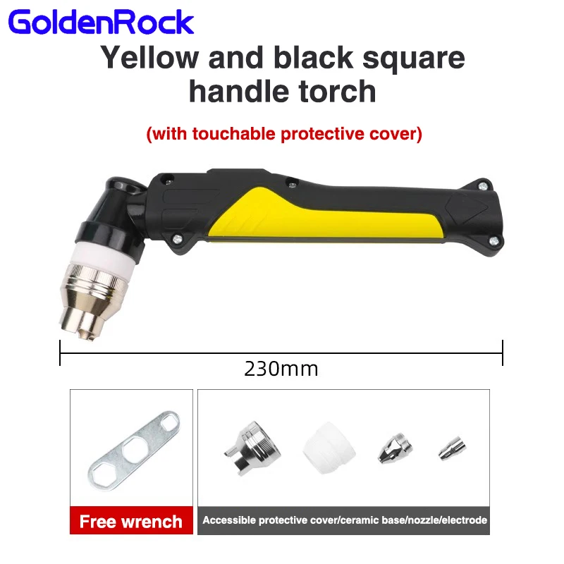 Straight P-80 P80 Hf Pilot Arc Cnc Auto Plasma Cutting Torch Head For Cutter Lgk-80 Lgk-100 Plasma Machine Heads Gun Body