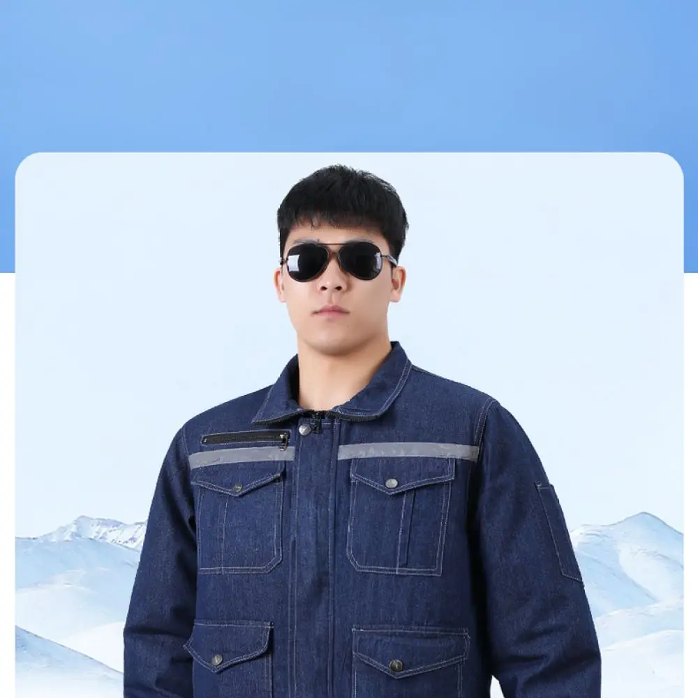 Outdoor Air Cooling Workwear With Fans Heat Relief Protective Jacket Construction Worker Summer Cooling Safety Apparel