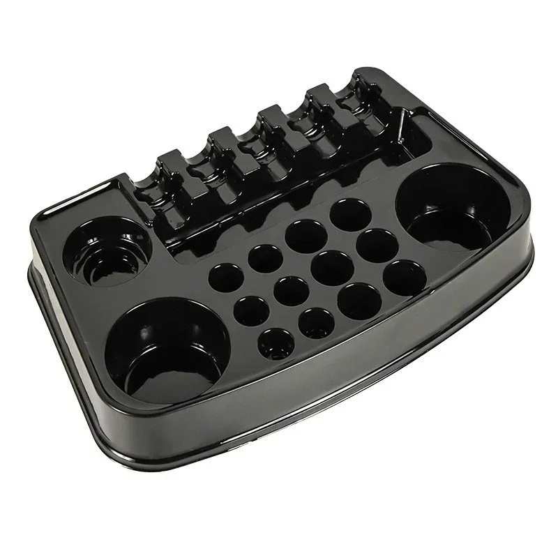 

NARKASY 12/24PCS Tattoo Ink Tray Tattoo Needle ink Cup Holder Disposable Plastic Ink Cleaning Cup Stand Tattoo Cartridge Tray