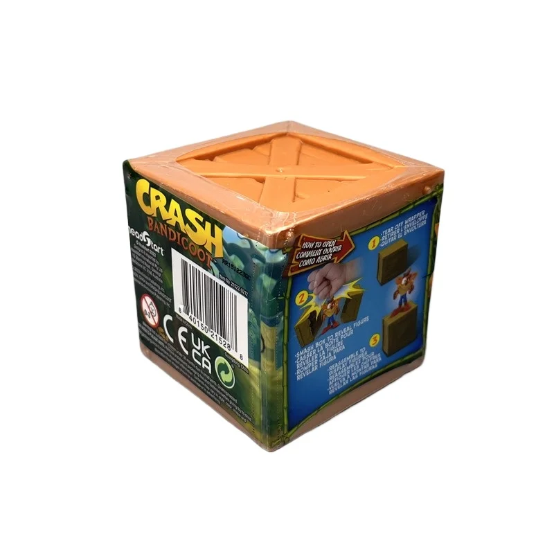 Nostalgische Crash Bandicoot Actionfiguren: Blind Box Modell Spielset: Actionfiguren: Kinderspielzeug und Cartoon-Geburtstagsgeschenke