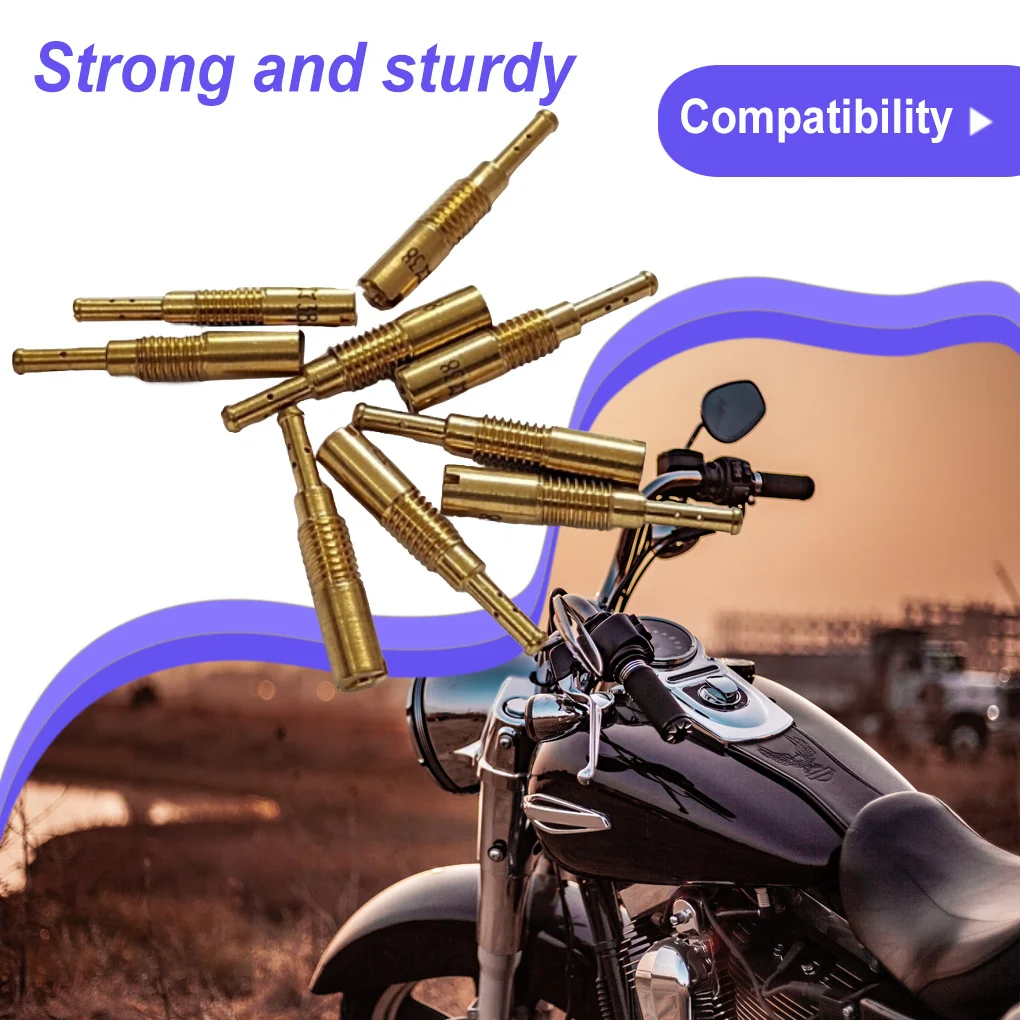 12 Pieces Motorcycle Carburetor Jet Carb Jets Automobile Spare Parts
