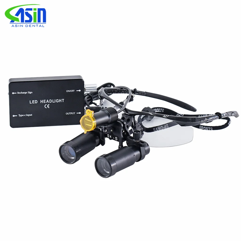4X 5X 6X 8X 6x Dental Loupes Binnocular Magnifying Glass Medical Magnifier Surgical Loupe Dentist Tools Surgery Dentistry