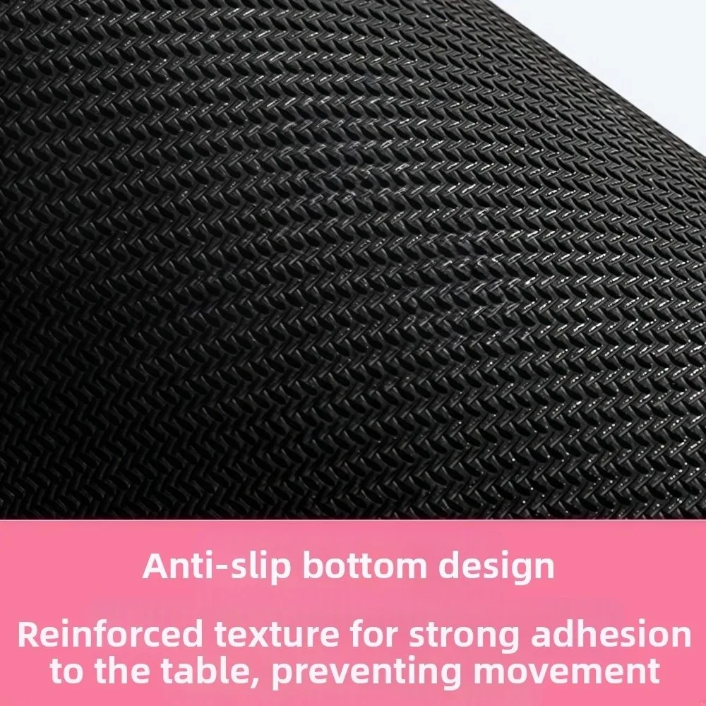 

Нескользящий черный коврик для мыши с котом, водонепроницаемый, устойчивый к царапинам женский коврик для мыши, портативный резиновый коврик для мыши с котенком