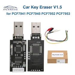 Car Key Cleaner Tool Key Eraser V1.5 Used to Unlock Remotes Renew Locked Keys Erase Memory for PCF7941 PCF7945 PCF7952 PCF7953