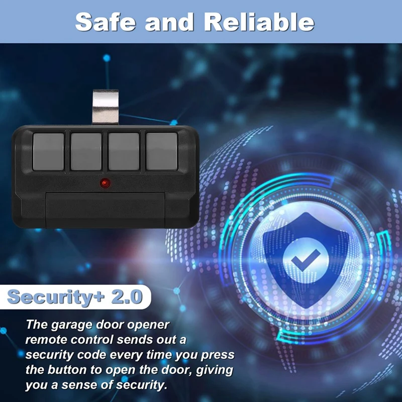 Mechanizm otwierania drzwi pilot do Liftmaster/szambelan/rzemieślnik/przełącznik Dip, zastępuje 972lm/974lm/372lm/374lm