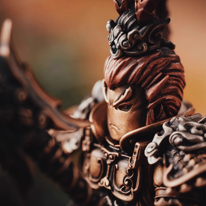 شخصيات ممالك ثلاثية إبداعية مصنوعة يدويًا لسطح المكتب أدوات معدنية EDC محمولة