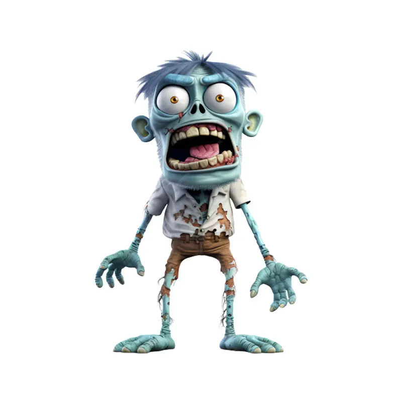 

1 шт. милые водонепроницаемые наклейки для мотоцикла с зомби боковые панели для мотоцикла Обтекатели для топливного бака виниловые наклейки украшение на Хэллоуин