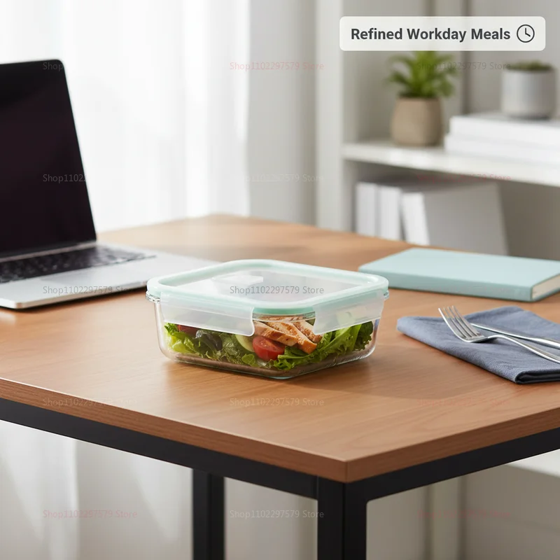 Glass Lunch Box Food Storage C - Meal Prep Day review and price