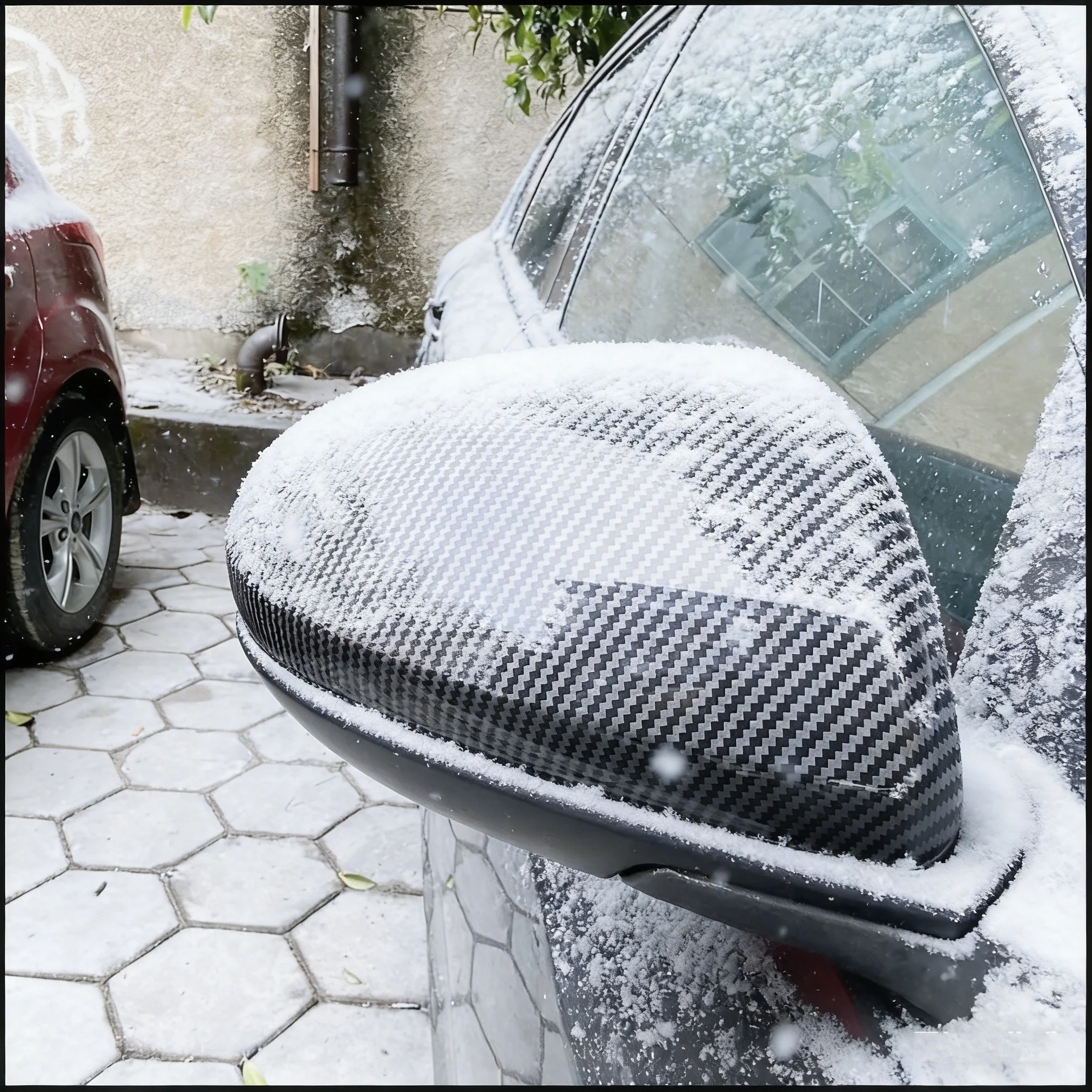 

Car Styling For Mazda 2 Demio 2009-2014 Rearview Mirror Cover Caps Decorative Shell Housing Trim Auto Parts Accessories