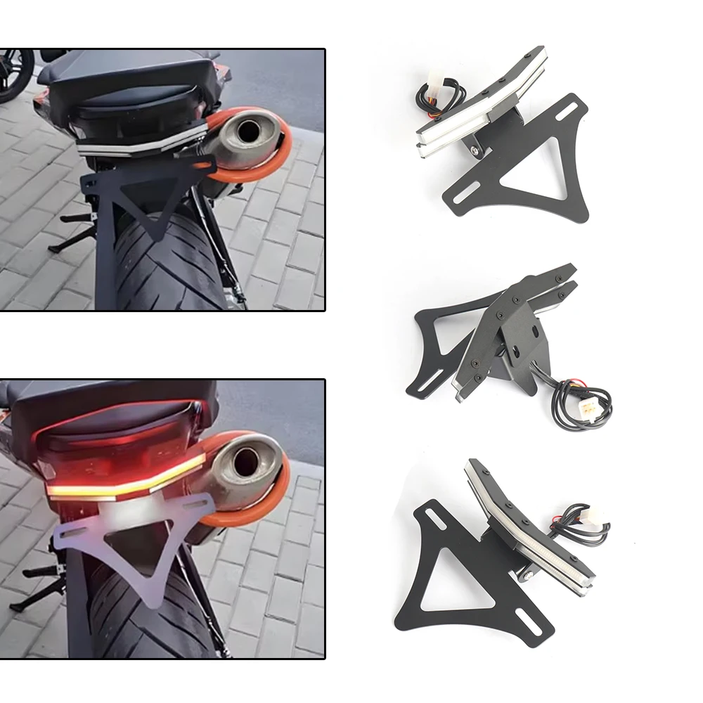 

New Motorcycle Accessories Rear Short Tail Tidy License Plate Holder Fender Tailstock bracket Fit For 790 890 Duke 2018-2025
