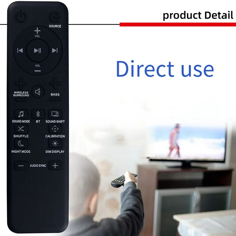 A25P Remote Control for JBL Bar 2.1 3.1 5.1 Channel 4K Ultra HD Sound Bar System Wireless Home Theater Audio Remote Control