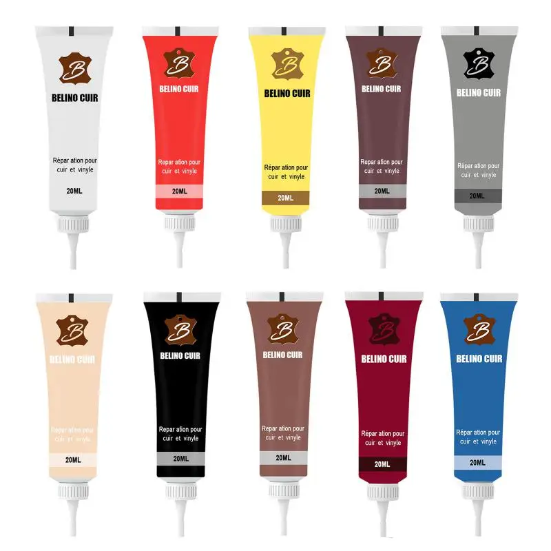 

New 20ML Leather Finish Car Leather Repair Gel Car Seat Leather Complementary Refurbishing Cream Paint For Maintenance Paste