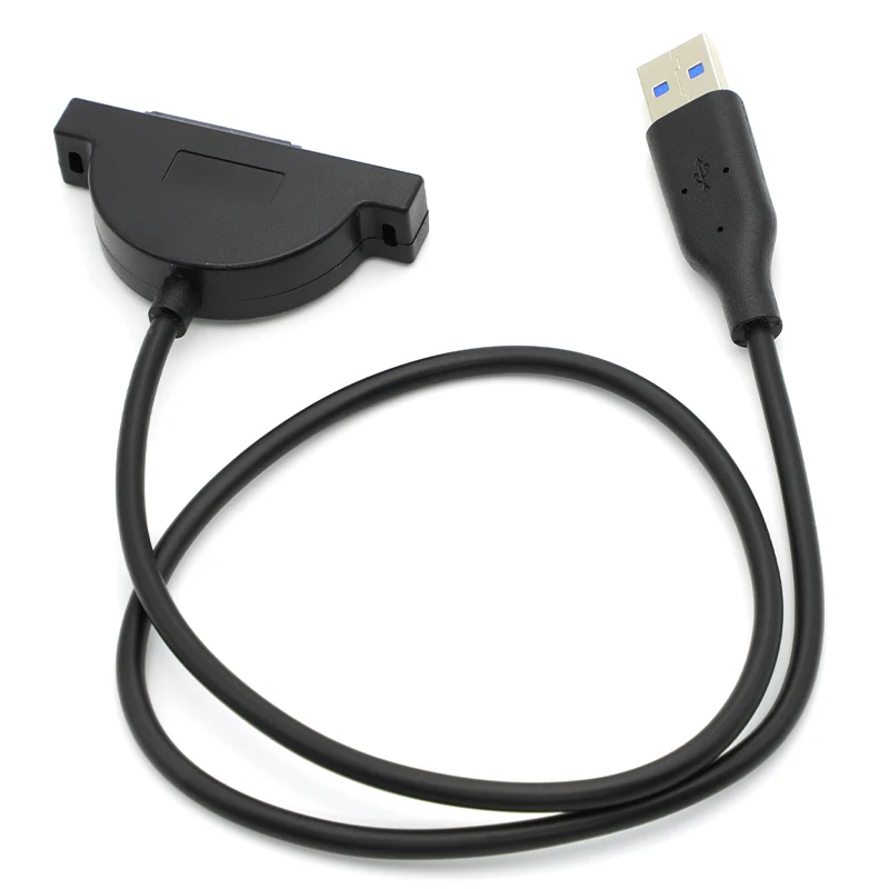 USB 2.0 to SATA 7+6 PIN Cable CD/DVD-ROM Drive Cord Optical Driver Adapter Data Transfer Cable For PC Laptop Notebook