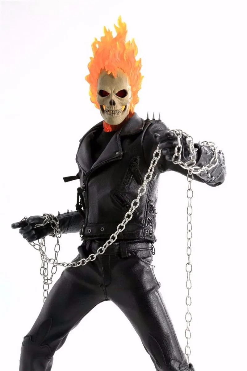 Marvel Ghost Rider 23cm BJD PVC Figure Model Toys