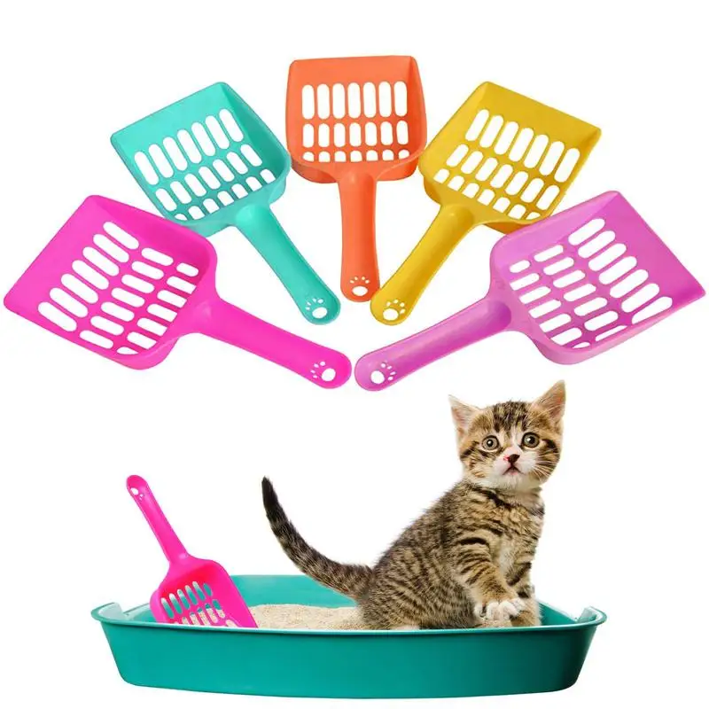 Cat litter spoon shovel plastic pet toilet poop artifact garbage sand shovel pet cleaning artifact dog shovel pet cleaning tool