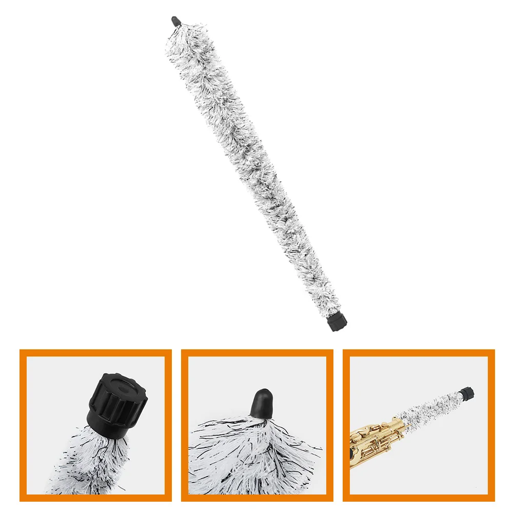 Cotton Thread Saxophone Brush Alto Maintenance Flute Interior Cleaning Metal Kit Flexible Bristles