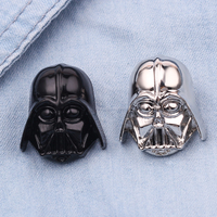 Movie Star Wars Metal Brooch Darth Vader Stormtrooper Lapel Pin Jewelry for Clothing Backpack Fashion Accessories Fans Gifts