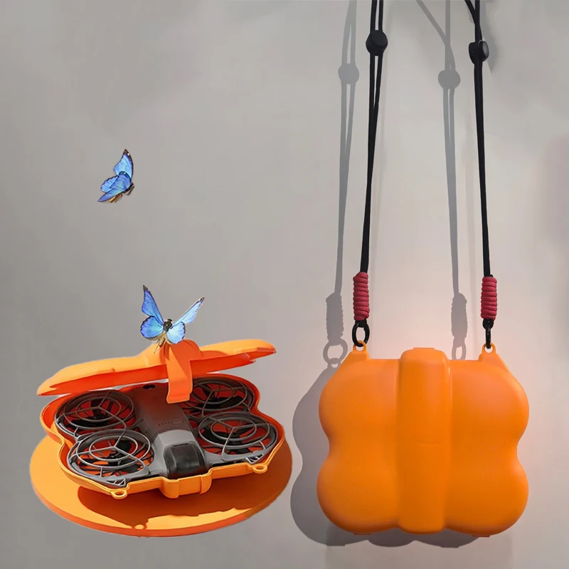 Pudełko do przechowywania smyczy do DJI NEO 2, etui, torba na korpus w kształcie motyla, ochrona przed uderzeniami, torba do przenoszenia, pyłoszczelna torba na akcesoria