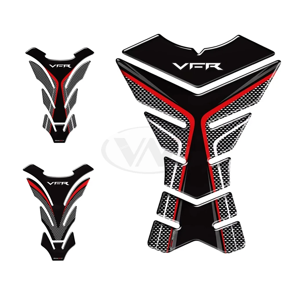 

Suitable for Honda VFR 800 800F 800X 1200 1200F 1200X 400 Tankpad 3D motorcycle modification fuel tank pad protective sticker