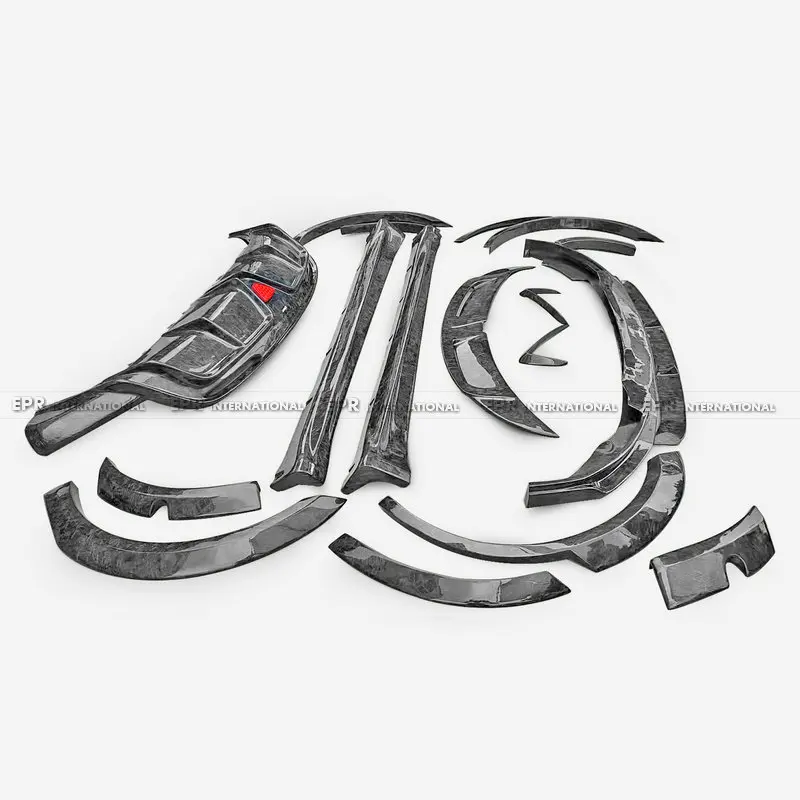 For Tesla Model Y (20 Onwards) Type CM Flare Set (10Pcs) - Exterior Fender Styling Upgrade