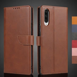 Xiaomi A3 Pu Leather Wallet Flip Case for Xiaomi Mi A3 / Xiaomi A3 lite Retro Cover Protective Holster Fundas Coque with Lanyard