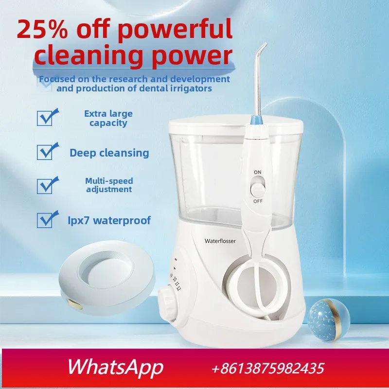 

Настольный электрический ирригатор YJQ для полости рта, широкодиапазонный, для домашнего использования