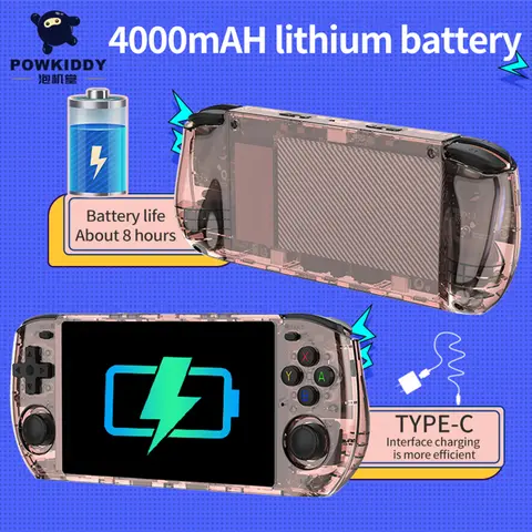 RGB10 MAX3 Retro Handheld Game Console RGB10max Open Source 5 Inch 1280*720 IPS Screen RK3566 HD Video Game Player Kid's Gift