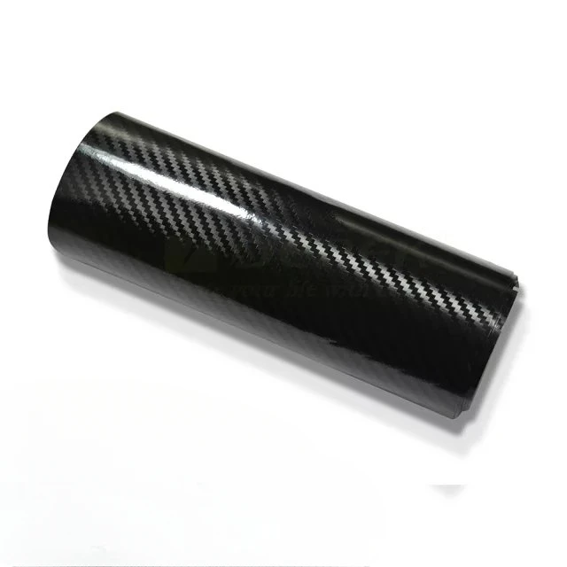 1.52x30m Air Free Bubble PVC Film Wrap 6D Carbon Fiber Vinyl Sticker