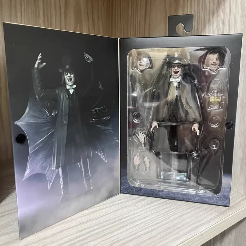 Neca 06150 London After Midnight Action Figure Model Professor Burke Figuras Collection Movable Model Doll Toys Collection Gift