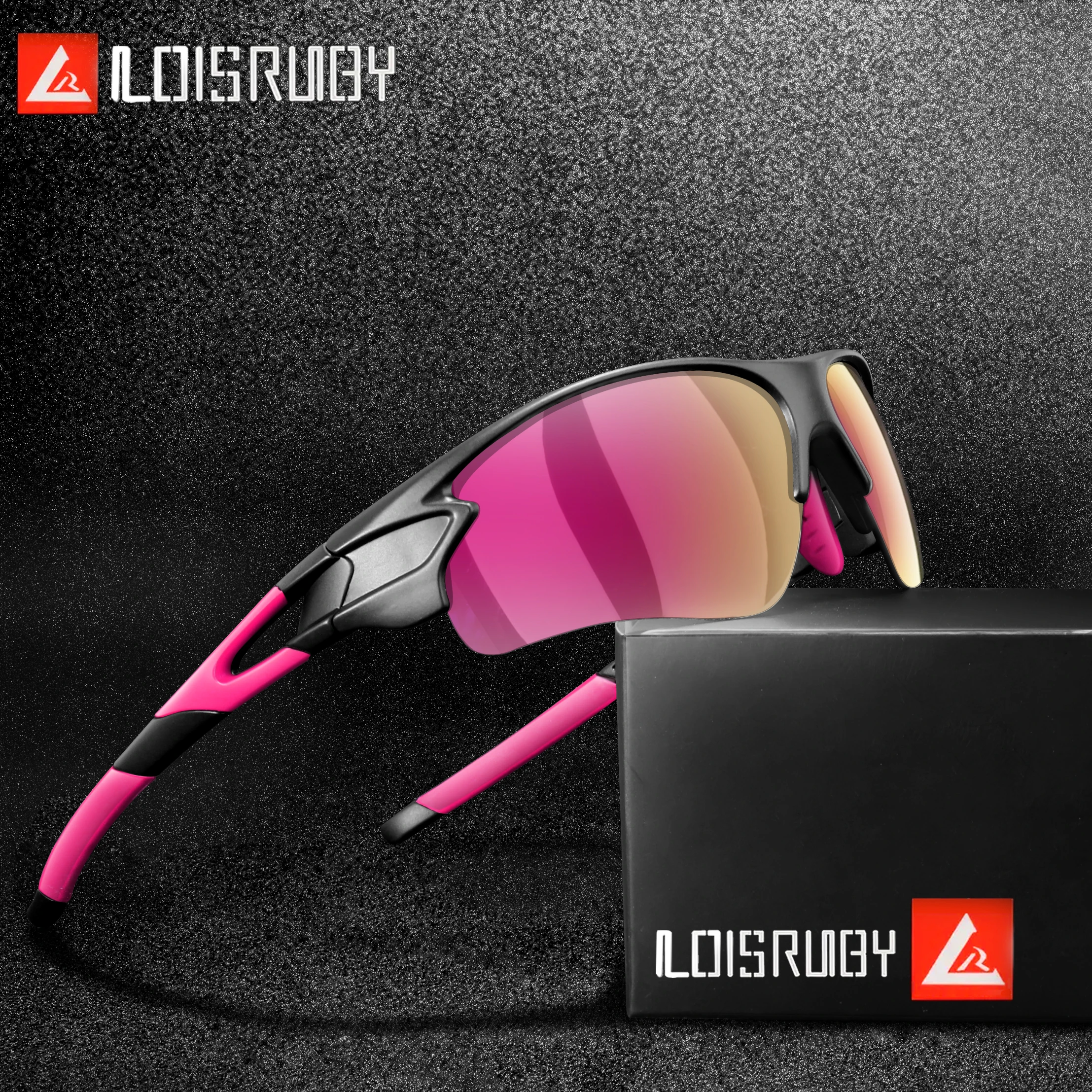 Marca de moda para mujeres y hombres, gafas de sol para deportes al aire libre, pesca, ciclismo, correr, conducir, gafas de moda para mujeres, nariz cómoda