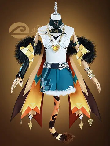 Xilonen Cosplay Costume Genshin Impact Xilonen Uniform Women Halloween Outfit C09214-B