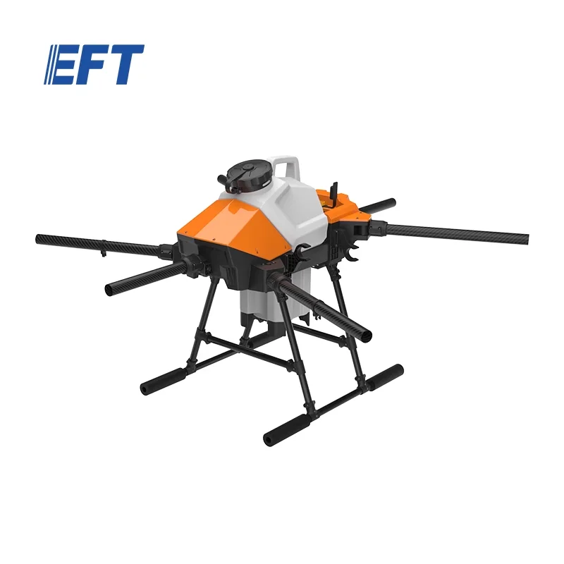 EFT G610 10L Plug-in drone frame Agriculture spraying drone Hexacopter sprayer drone without brushless water pump