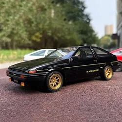 IVY 1:18 AE86 Trueno Drift Front Text D Car Model Car Model