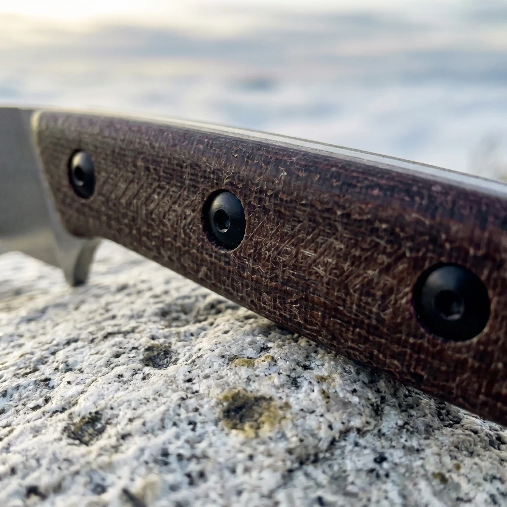 Cuchillo Recto Portátil Ligero - Camping Cooking Knife With Sheath reseña y precio