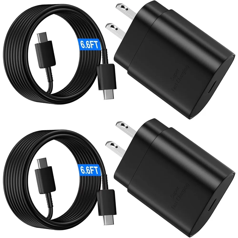 Super Fast Charger Type C, 25W USB C Wall Charger Fast Charging for Samsung Galaxy S25 Ultra/S25/S25 +/S24 +/S24  1 Pack