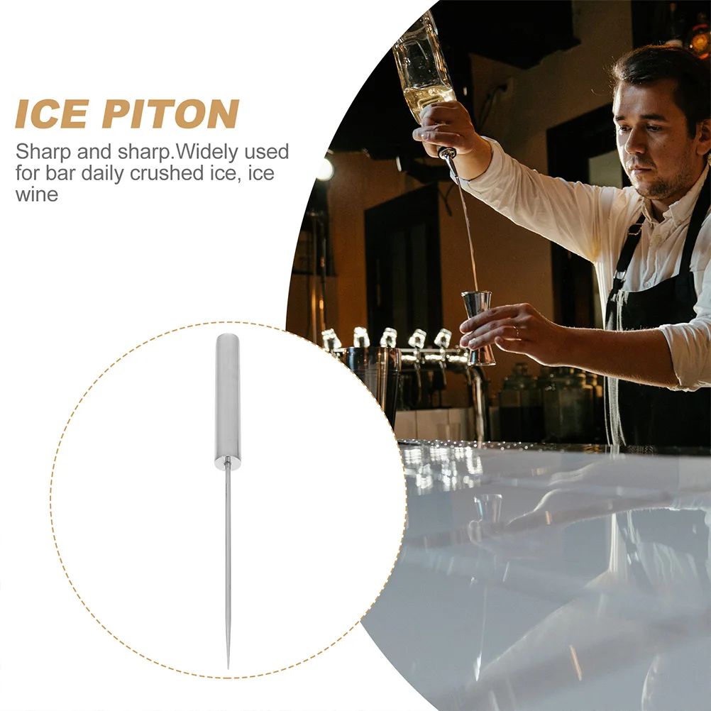 

2 pcs Bar Tool Refrigerator Remover Crusher Practical Ice Pick For Bar Cold Chisel Ice Chisel Portable