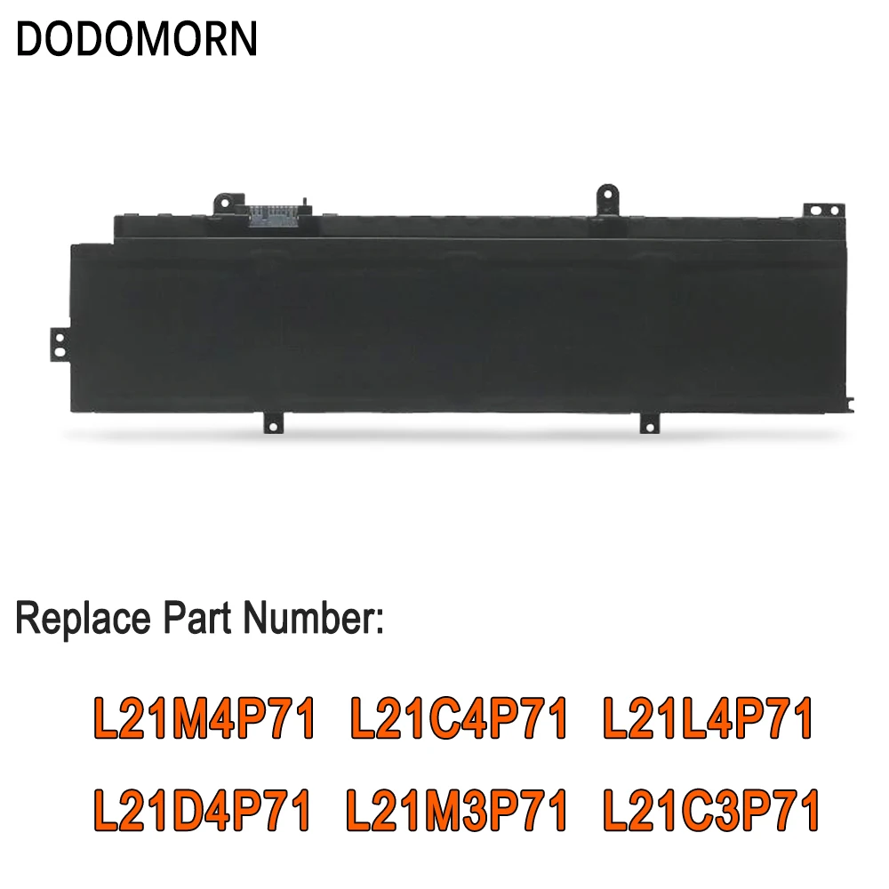 Imagem -02 - Dodomorn-bateria do Portátil para Lenovo Thinkpad T14 P14s Gen Series L21l4p71 L21m4p71 Sb10w51964 Sb10w51963 15.44v 54.5wh 3400mah