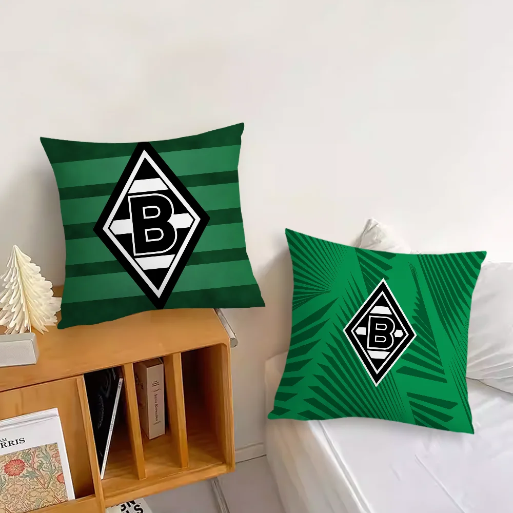 V-VfL B-Borussia M-Monchengladbachs Pillow Case Sofa Living Room Headboard Bedroom Backrest Cushion Square Cushion Nap Time