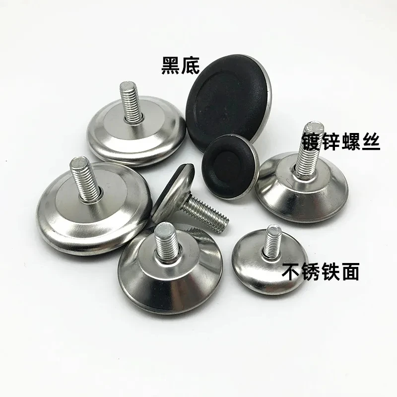 Adjustable Thread Levelling Base 4/8Pc M6 M8 M10 Screw In Furniture Foot Pad Table Chair Leg Glide Support Machine Leveler Parts