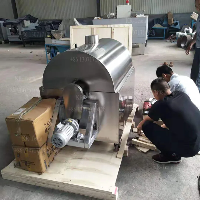 Erdnuss-Röstmaschine für Sesam, Erdnuss, Nüsse, Pistazien, Getreide, Röster