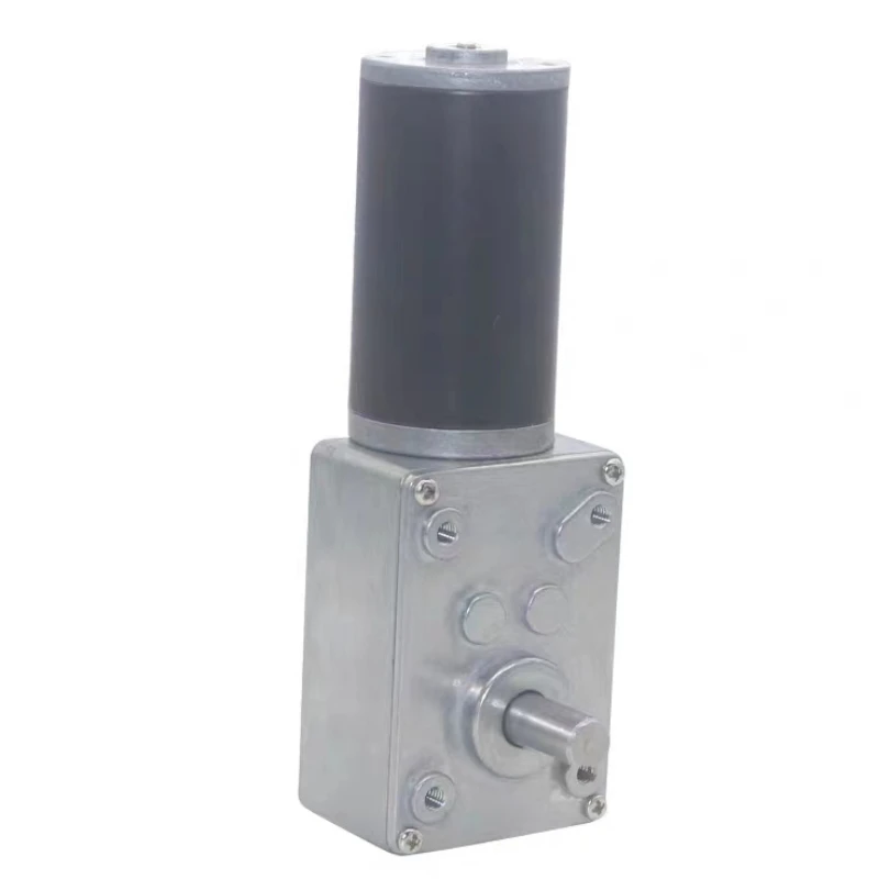 5840-31ZY Worm Gear DC Gear Motor 12V~24V Super Self-Locking Forward And Reverse Speed Control Shaft Length 15MM Brushed Motor