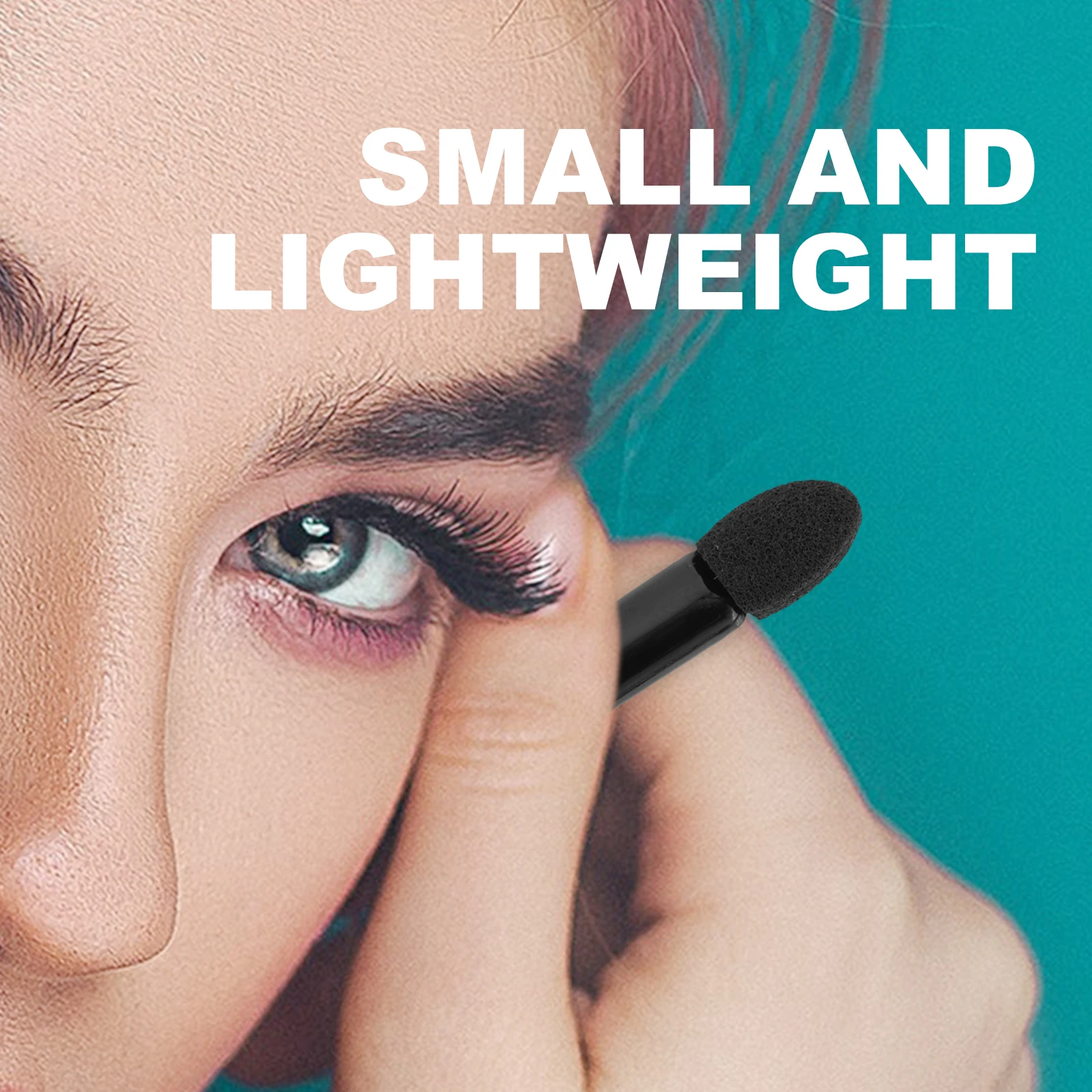 

100 Pcs Eyeshadow Stick Swab Mini Lipstick Brush Tool Lightweight Portable Easy Makeup Travel Party Wedding Festival