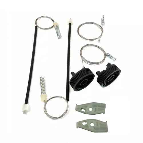 Imagen 1 del producto Kit de reparación de regulador de ventana para Peugeot 206 CC trasero izquierdo derecho Convertible Cabrio 2000-2008