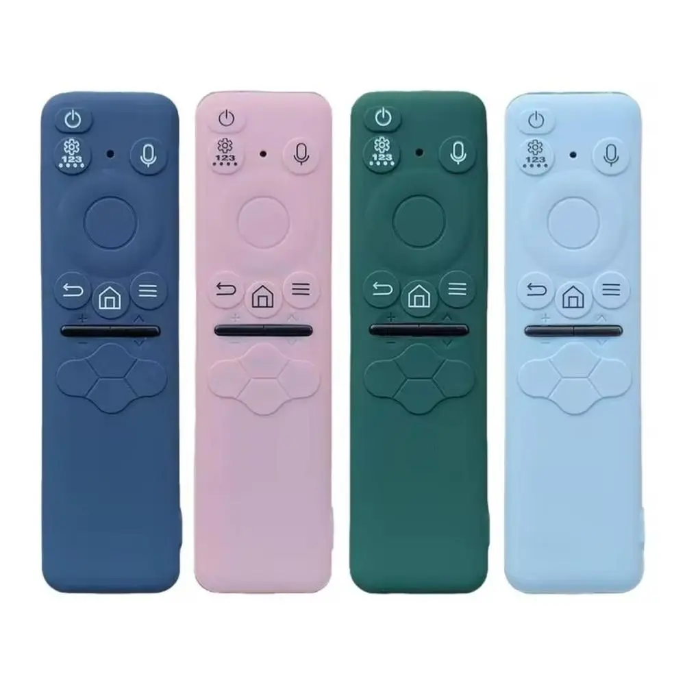 Anti-fall Remote Control Case Thickened Shookproof Remote Control Sleeve Durable Silicone for Samsung BN59-01432AJBD