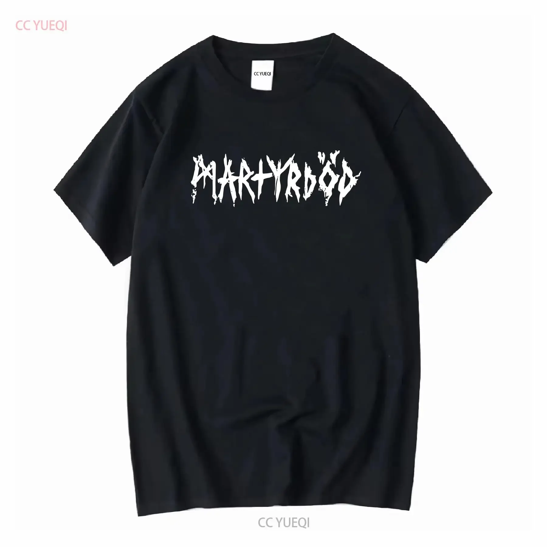 Футболка MARTYRDOD, хардкор, анарчо, панк-рок, с длинными или короткими рукавами, винтажная стираная дизайнерская одежда, дышащая уличная одежда