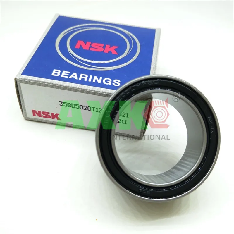 NSK  automotive air conditioning compressor bearing 4606-4AC2RS size 35*52*20, 30BX04S1DST size 30*47*12