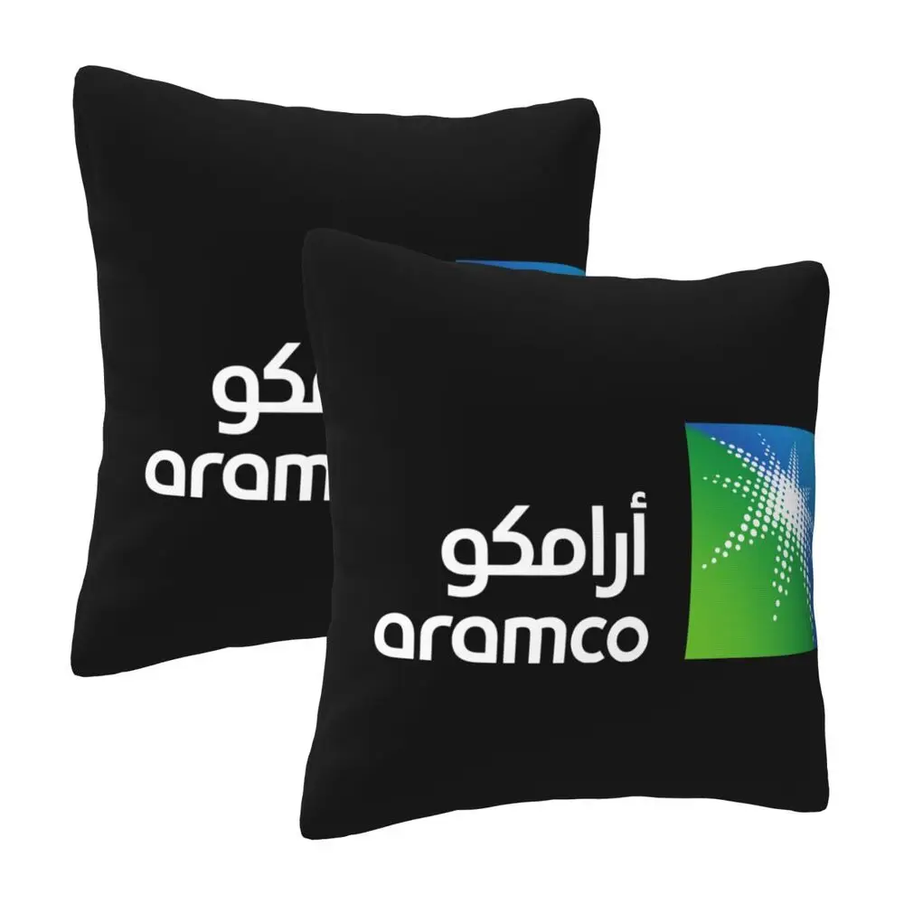 NEW Saudi Aramco Fashion Pillowcases Decorative Pillow Covers Soft and Cozy 2 PCS